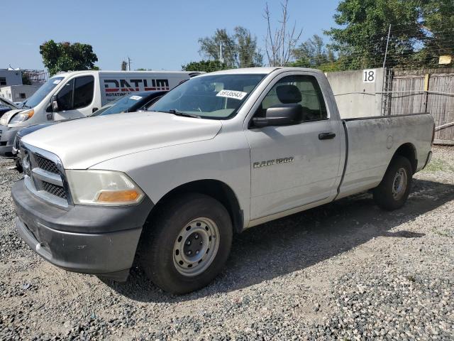 3D7JB1EP8BG586137 - 2011 DODGE RAM 1500 SILVER photo 1