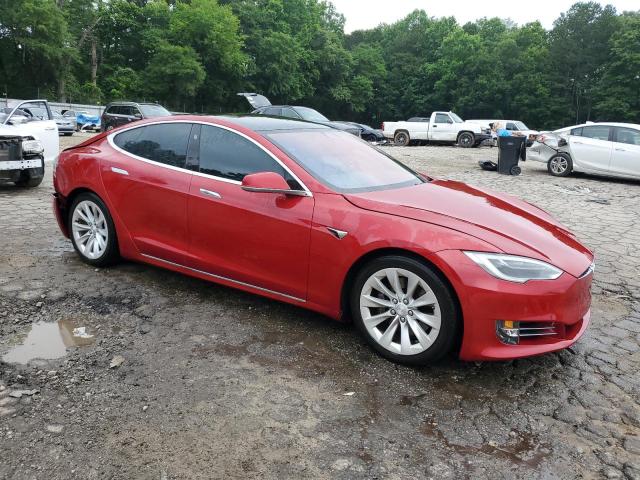 5YJSA1E29HF227884 - 2017 TESLA MODEL S 红色 照片 4