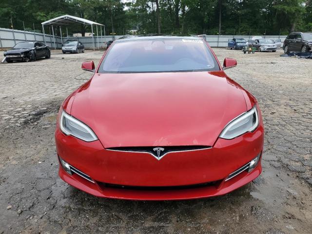 5YJSA1E29HF227884 - 2017 TESLA MODEL S 红色 照片 5