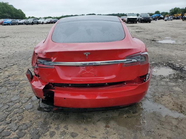 5YJSA1E29HF227884 - 2017 TESLA MODEL S 红色 照片 6