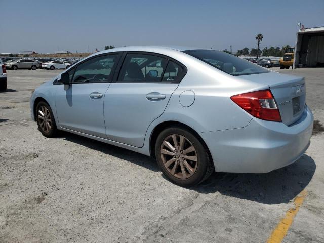 19XFB2F92CE319837 - 2012 HONDA CIVIC EXL BLUE photo 2