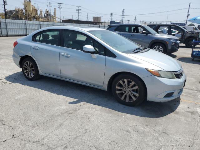 19XFB2F92CE319837 - 2012 HONDA CIVIC EXL BLUE photo 4