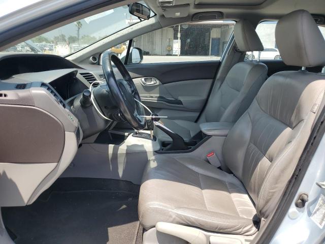 19XFB2F92CE319837 - 2012 HONDA CIVIC EXL BLUE photo 7