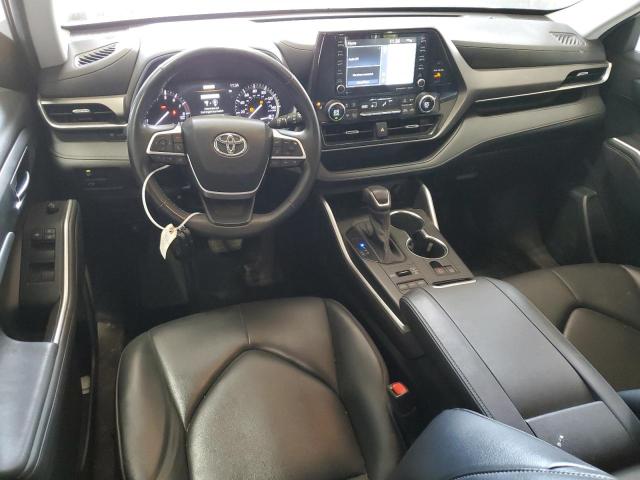 5TDHZRBH4NS179213 - 2022 TOYOTA HIGHLANDER XLE WHITE photo 8