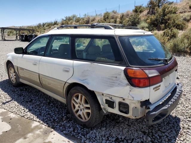 4S3BH6866Y7618259 - 2000 SUBARU LEGACY OUTBACK LIMITED WHITE photo 2