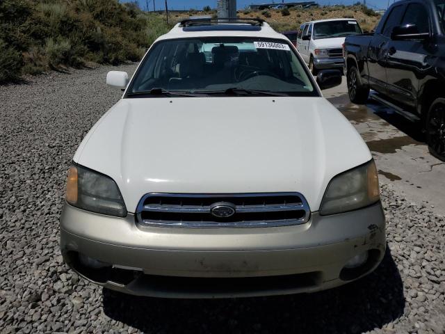4S3BH6866Y7618259 - 2000 SUBARU LEGACY OUTBACK LIMITED WHITE photo 5