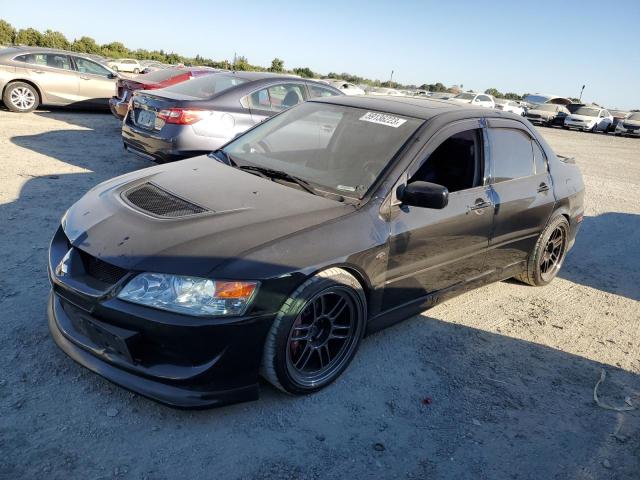 JA3AH86F93U125114 - 2003 MITSUBISHI LANCER EVOLUTION BLACK photo 1