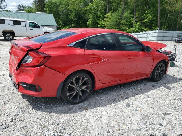 2HGFC2F85KH506725 - 2019 HONDA CIVIC SPORT RED photo 3