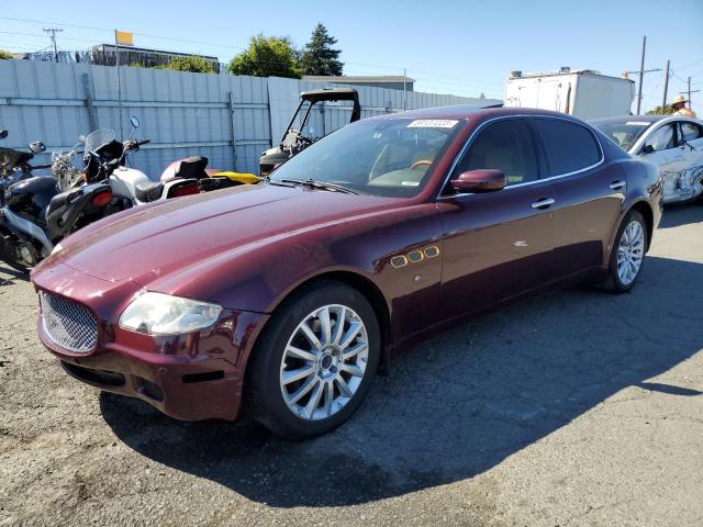 ZAMCE39A650019151 - 2005 MASERATI QUATTROPOR M139 MAROON photo 1