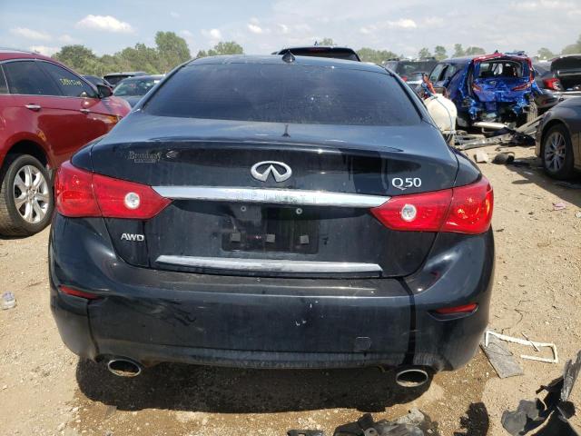 JN1BV7AR5FM405629 - 2015 INFINITI Q50 BASE BLACK photo 6