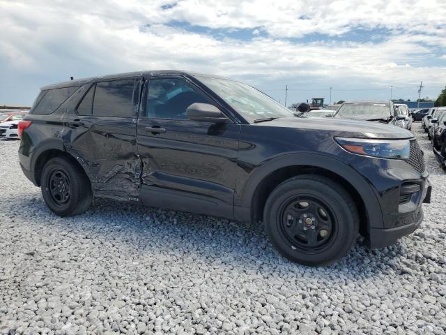 1FM5K8AW9NNA14101 - 2022 FORD EXPLORER POLICE INTERCEPTOR 黑色 照片 4