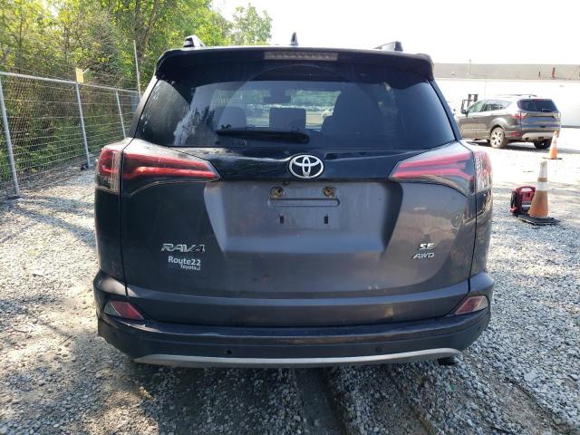 JTMJFREV3JJ201592 - 2018 TOYOTA RAV4 SE GRAY photo 6
