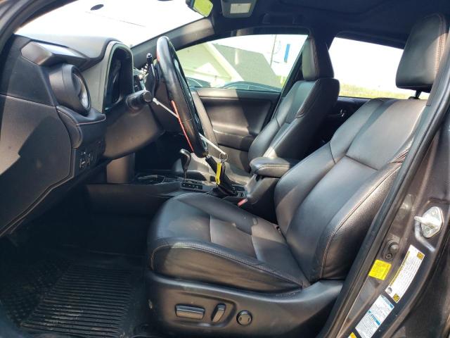 JTMJFREV3JJ201592 - 2018 TOYOTA RAV4 SE GRAY photo 7