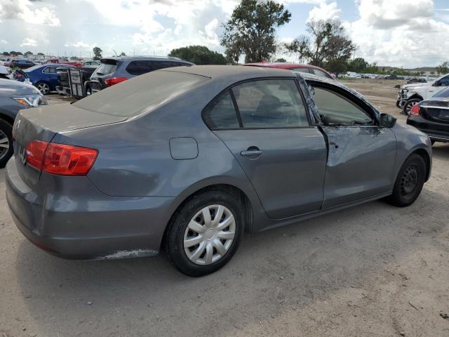 3VW2K7AJ5EM294631 - 2014 VOLKSWAGEN JETTA BASE 灰色 照片 3