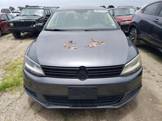 3VW2K7AJ5EM294631 - 2014 VOLKSWAGEN JETTA BASE 灰色 照片 5