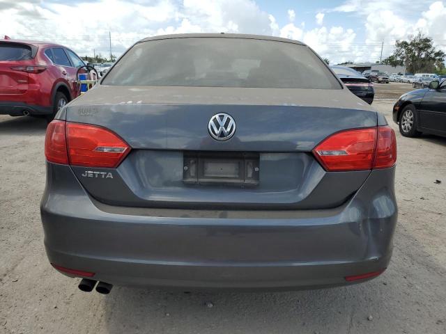 3VW2K7AJ5EM294631 - 2014 VOLKSWAGEN JETTA BASE 灰色 照片 6