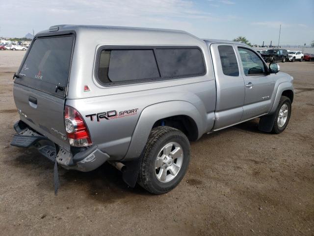 5TFTU4GN6FX085033 - 2015 TOYOTA TACOMA PRERUNNER ACCESS CAB SILVER photo 3
