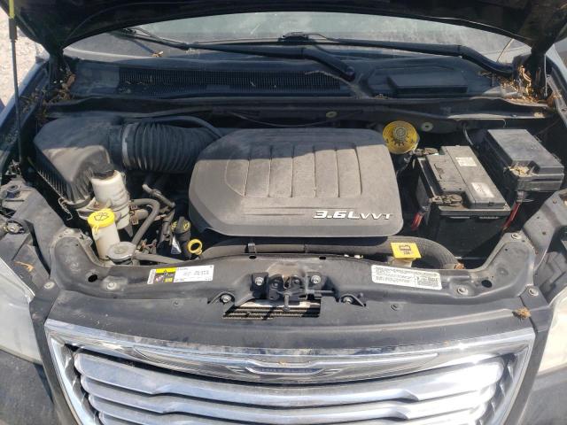 2C4RC1BG2ER342626 - 2014 CHRYSLER TOWN & COU TOURING შავი ფოტო 12