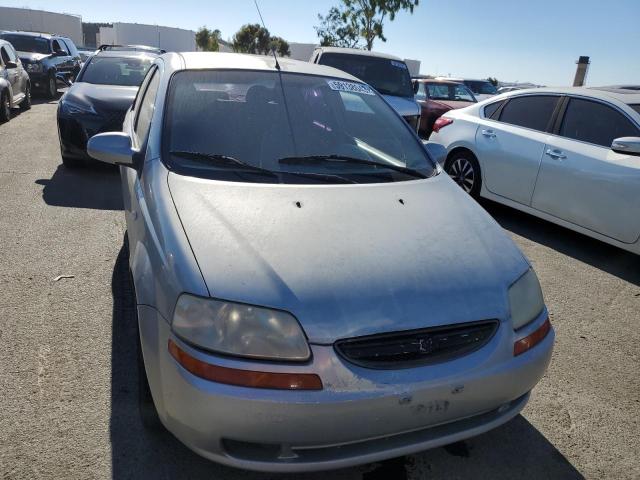 KL1TD52625B474745 - 2005 CHEVROLET AVEO BASE Gümüş foto 5