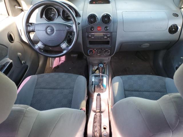 KL1TD52625B474745 - 2005 CHEVROLET AVEO BASE Gümüş foto 8