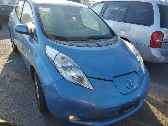 JN1AZ0CPXCT027103 - 2012 NISSAN LEAF SV BLUE photo 1