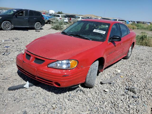 1G2NF52E2YM801628 - 2000 PONTIAC GRAND AM SE1 RED photo 1