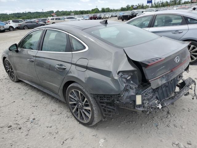 5NPEH4J21LH006290 - 2020 HYUNDAI SONATA LIMITED GRAY photo 2