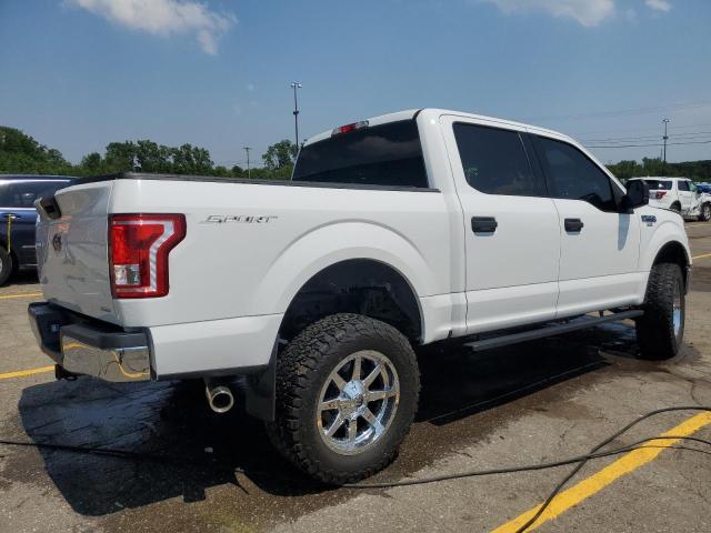 1FTEW1C86GFA33961 - 2016 FORD F150 SUPERCREW WHITE photo 3