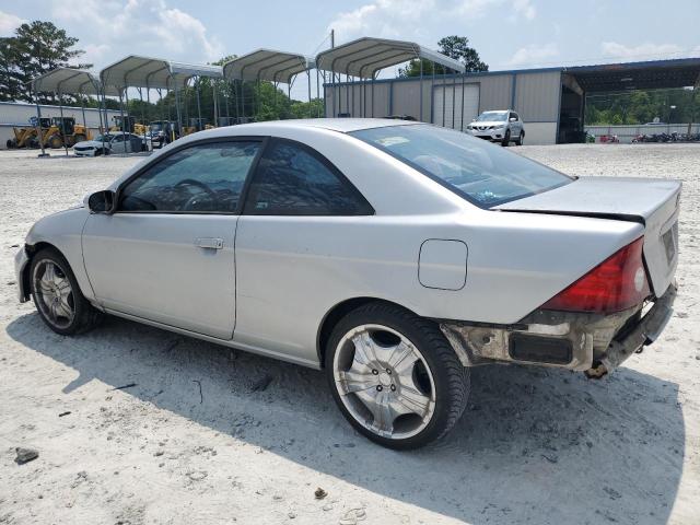 1HGEM22174L009957 - 2004 HONDA CIVIC DX VP Արծաթագույն լուսանկար 2