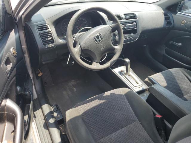 1HGEM22174L009957 - 2004 HONDA CIVIC DX VP Արծաթագույն լուսանկար 8