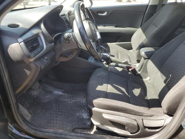 3KPA25AB6JE151834 - 2018 KIA RIO LX BLACK photo 7