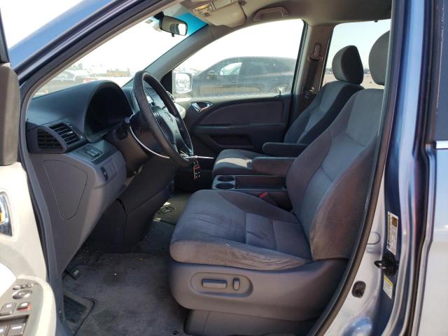 5FNRL38486B063736 - 2006 HONDA ODYSSEY EX BLUE photo 7