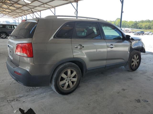 5XYKT4A67CG215657 - 2012 KIA SORENTO BASE GRAY photo 3