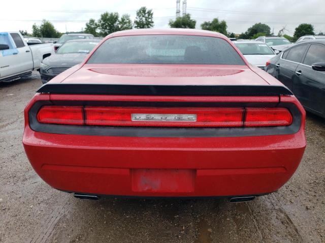 2C3CDYAG9CH130648 - 2012 DODGE CHALLENGER SXT RED photo 6