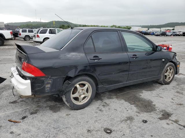 JA3AJ86E73U040302 - 2003 MITSUBISHI LANCER OZ RALLY BLACK photo 3