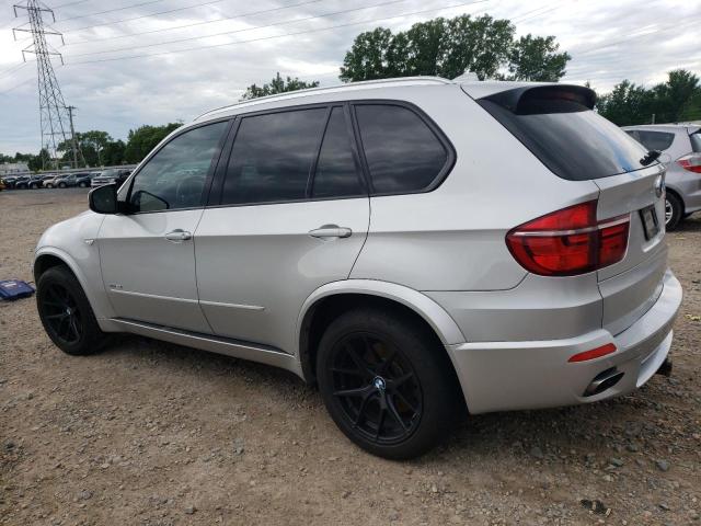 5UXZV8C52D0C15675 - 2013 BMW X5 XDRIVE50I SILVER photo 2