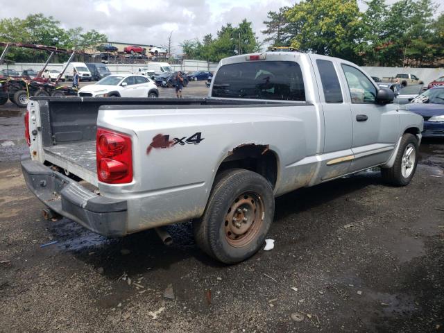 1D7HW42N77S137541 - 2007 DODGE DAKOTA SLT SILVER photo 3