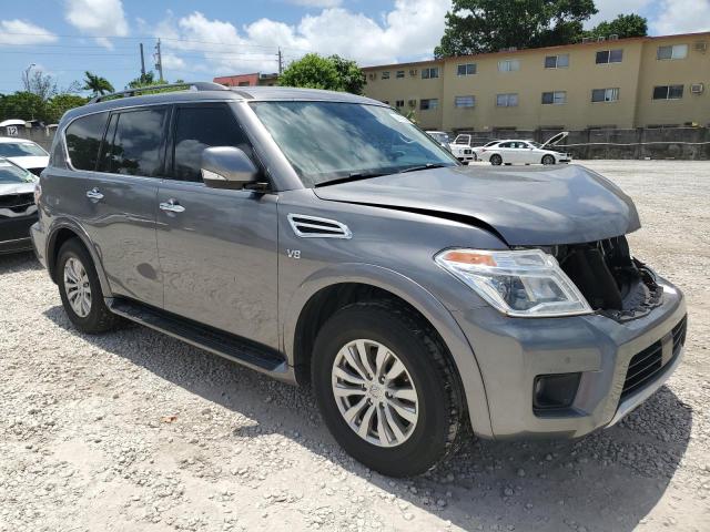 JN8AY2ND1JX001692 - 2018 NISSAN ARMADA SV GRAY photo 4