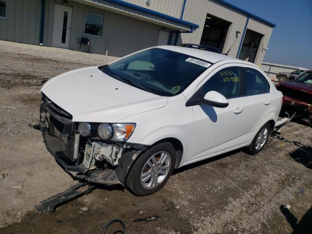 1G1JC5SH5D4161110 - 2013 CHEVROLET SONIC LT WHITE photo 2