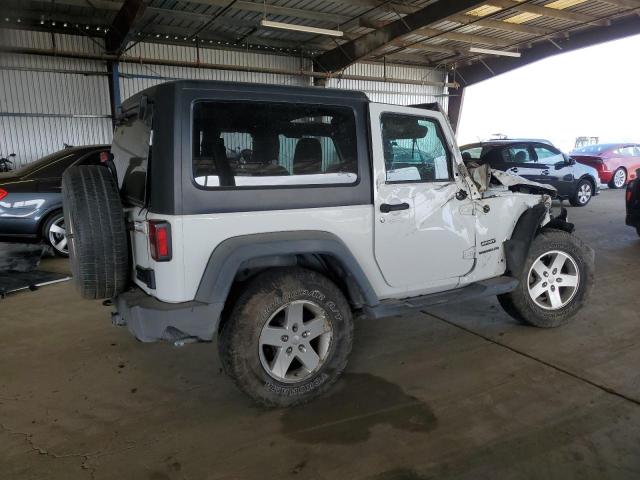 1C4AJWAG5DL677940 - 2013 JEEP WRANGLER SPORT WHITE photo 3