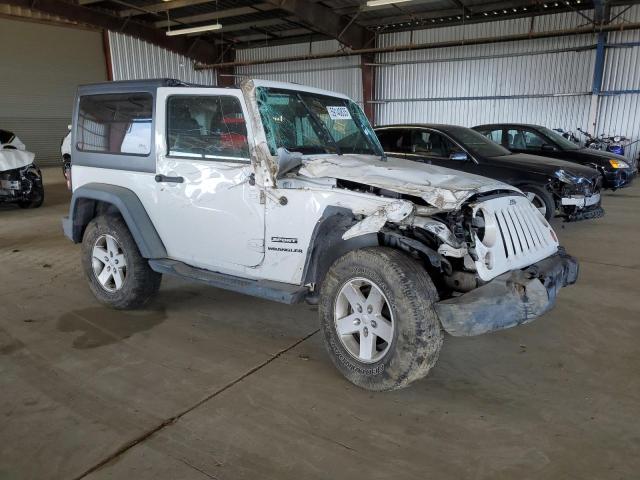 1C4AJWAG5DL677940 - 2013 JEEP WRANGLER SPORT WHITE photo 4