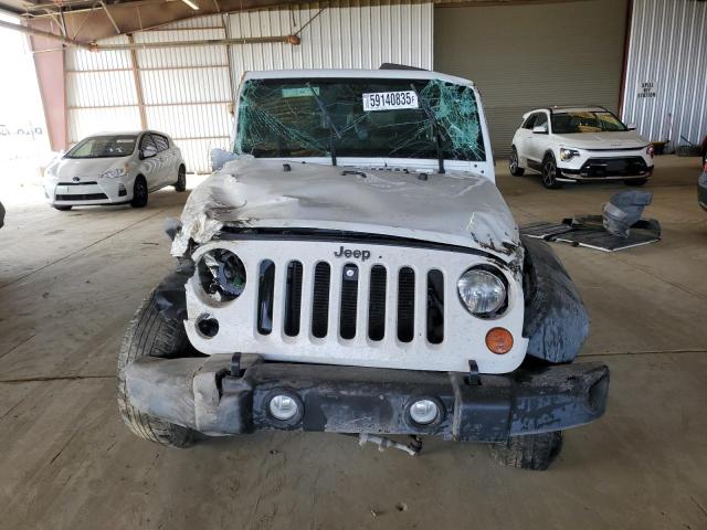 1C4AJWAG5DL677940 - 2013 JEEP WRANGLER SPORT WHITE photo 5