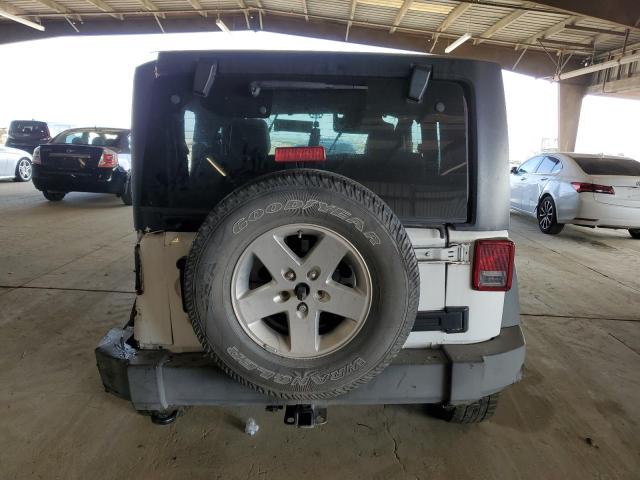 1C4AJWAG5DL677940 - 2013 JEEP WRANGLER SPORT WHITE photo 6