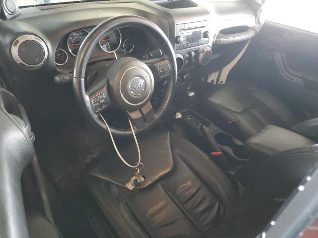 1C4AJWAG5DL677940 - 2013 JEEP WRANGLER SPORT WHITE photo 8