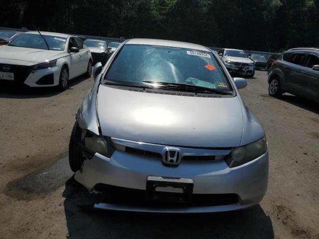 1HGFA16517L006819 - 2007 HONDA CIVIC LX SILVER photo 5