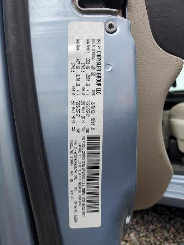 2C4RC1CG6CR376726 - 2012 CHRYSLER TOWN & COU TOURING L BLUE photo 14