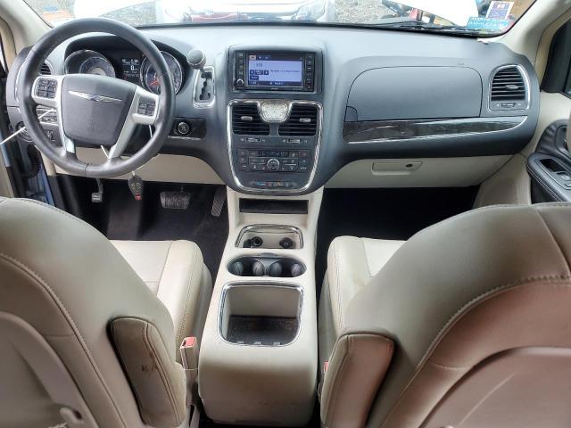 2C4RC1CG6CR376726 - 2012 CHRYSLER TOWN & COU TOURING L BLUE photo 8