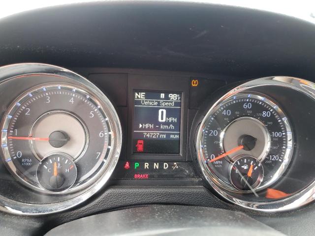 2C4RC1CG6CR376726 - 2012 CHRYSLER TOWN & COU TOURING L BLUE photo 9