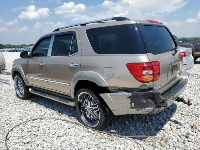 5TDBT44A51S028143 - 2001 TOYOTA SEQUOIA SR5 TAN photo 2