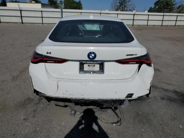 WBY73AW09NFM42460 - 2022 BMW I4 EDRIVE 40 WHITE photo 6